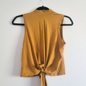 Lululemon Time to Restore Mock Neck Tank Top in Bronze